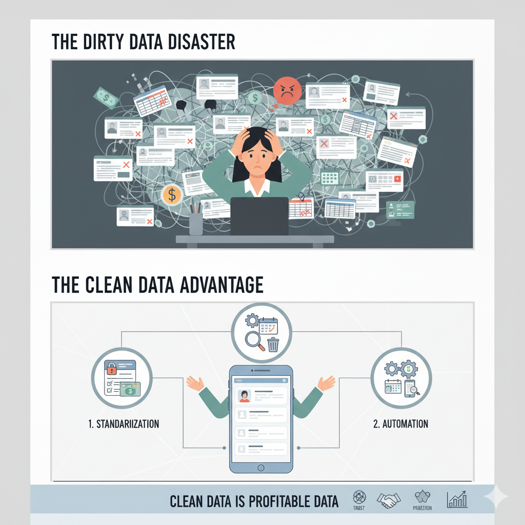 The Ultimate Guide to CRM Data Cleanliness: Stop Losing Deals to Dirty Data