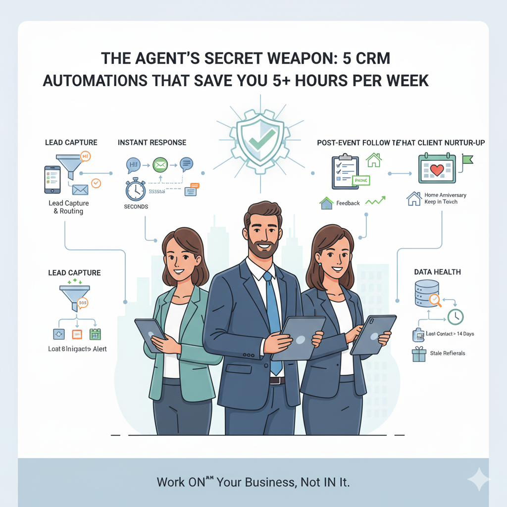 CRM workflow automation lead nurturing strategy